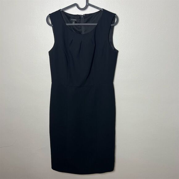 Talbots Dresses & Skirts - Talbots Women's Black Sleeveless Sheath Dress Size 4 Knee Length